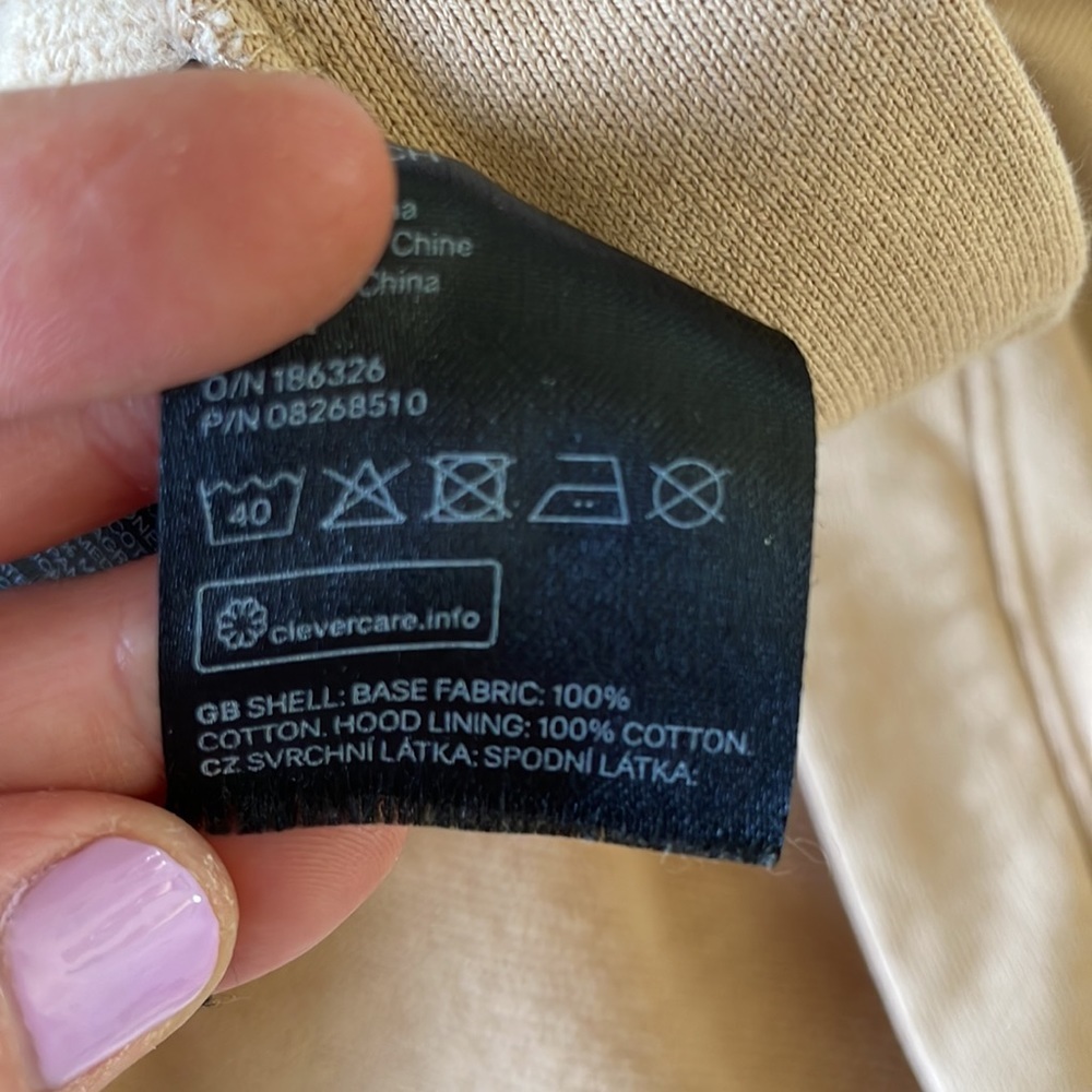 H&M Oversized Camel Hoodie XS - Picture 7 of 7